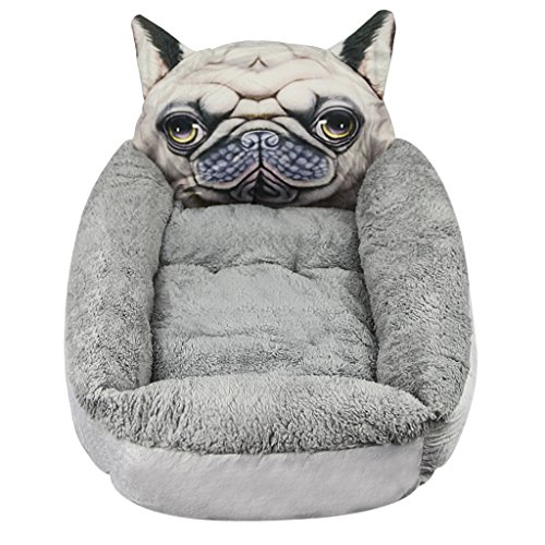 JINTN Cartoon Haustierbett Hundesofa Hundebett Warm Haustierkorb Hundekörbchen für Katzen und Hunde Haustier-Schlafsack Maschine Waschbar von JINTN