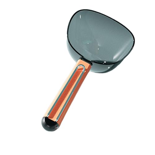 JISADER Cat Spade Hundefutter Löffel mit Beutelclip Hundefutter Messlöffel Tierfutterschaufel, Orange von JISADER