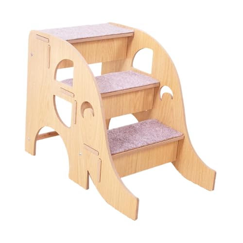 JISADER Hundestufen für Couch Hunde Innenrampe Leichtes Accessoires für ältere Katzen Katze Treppe Hundeleiter für Innenwagen High Bett von JISADER