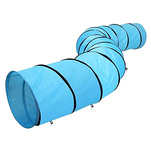 JISADER Katzentunnel für drinnen, Katzen, Katzenröhre, Versteck, interaktives Spielzeug, universell, langlebig, faltbar, Spieltunnel, Spieltunnel, Kätzchen, 60cmx60cmx525cm von JISADER