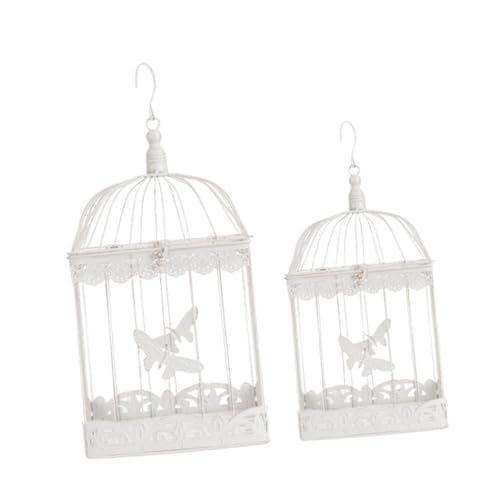 JISADER Metall Vogel Käfig Ornamente Hochzeitsveranstaltung Veranstaltungsort Dekor Drop Resistant Hochzeitstisch Herzstück für Schlafzimmer Geschenk von JISADER