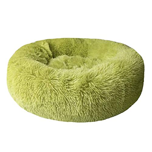 JIUFU Warmes Fleece-Hundebett für Hunde, rund, für kleine, mittelgroße und große Hunde, Katze, Winter, Hundehütte, Welpenmatte von JIUFU