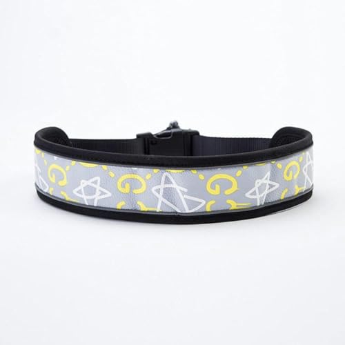 Personalisiertes abnehmbares Halsband Haustierzubehör Hundekleidung Geschirr Big Dog Home-DL von JKDSAO