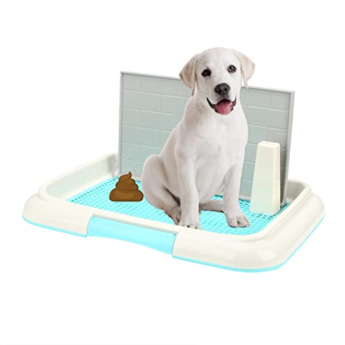 JKELPV Hunde Tier WC Haustierprodukt Pee Training Gitter WC Dog Toilette BettPan Welpen Wurfablage Einfache Zu Reinigen Haustier Toilettentöpfchen Haustiermatte(2) von JKELPV