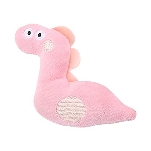 JKELPV Kauspielzeug für Hunde Haustier Hund Katze Plüsch Quietschen Hundespielzeug Interessantes Fleece Langlebiges Kauspielzeug für Haustiere Katzenspielzeug(G-Pink Snake) von JKELPV