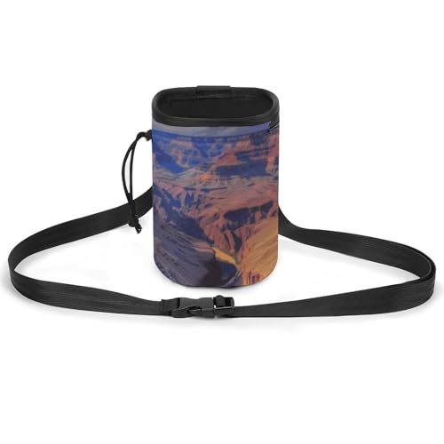 JKLQWH Beauty Grand Canyon bedrucktes Haustier-Trainingspaket, Hundetraining, Leckerli-Tasche, tragbare Haustiertasche, Welpen-Leckerli-Tasche, Haustiere im Freien von JKLQWH