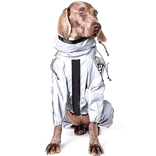 Reflektierender Overall for Hunde, reflektierende Regenjacke, wasserdicht, stilvolles Streetwear-Outfit for Hunde(L) von JKUHA