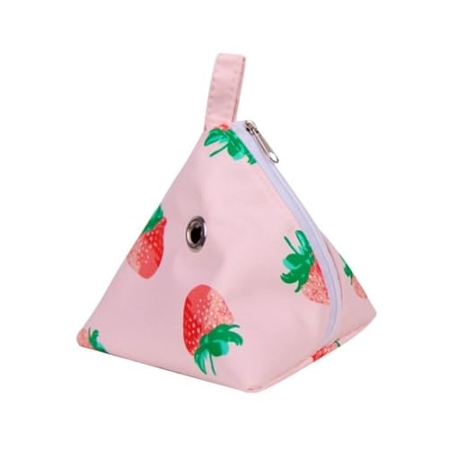 Saisonale tragbare Outdoor-Tasche, kleine Haustier-Tragetasche for Sugar Glider Fancy Ratte Meerschweinchenhamster(Strawberry) von JKUHA