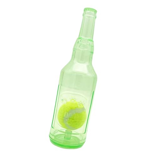 JOERBABU Pet Chew Toy Teething Toy Wine Bottle Toy with Tennis Molar Pet Chew for Tething Toy Reward Molar Toy for Puppy von JOERBABU