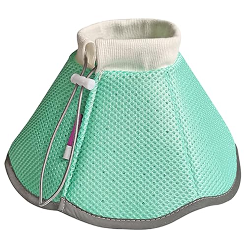 JOERBABU Recovery Cone Halsband für Hunde und Katzen, die eine bequeme Erholung und schnelle Erholung benötigen, Heilhalsband mit reflektierendem Band von JOERBABU