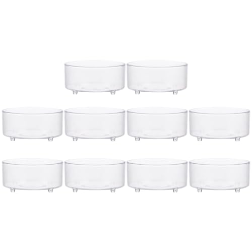 JOINPAYA 10 Stück Reptilien Futterschalen Teilig Wasserschale für Terrarien rutschfeste Futter und Wasserschalen für Echsen und Spinnen Füttern und Züchten JOINPAYA 10 Stück Reptilien Futterschalen Teilig Wasserschale für Terrarien rutschfeste Futter und Wasserschalen für Echsen und Spinnen Füttern und Züchten von JOINPAYA