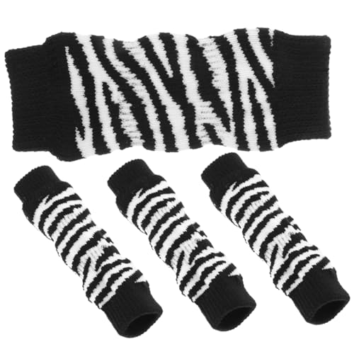 JOINPAYA 1Satz Atmungsaktive Hundesocken für Welpen Antirutsch Beinwärmer für Hunde Schickes Pfotenschutz Zubehör für Herbst und Winter JOINPAYA 1Satz Atmungsaktive Hundesocken für Welpen Antirutsch Beinwärmer für Hunde Schickes Pfotenschutz Zubehör für Herbst und Winter von JOINPAYA