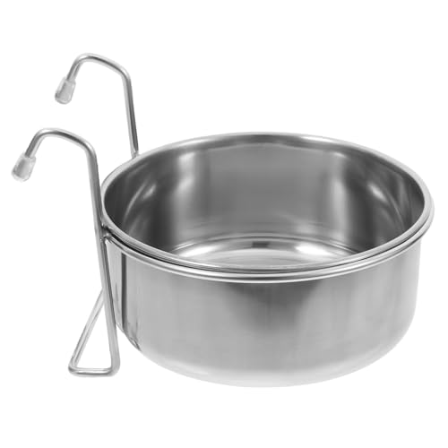 JOINPAYA Edelstahl Hängender Katzennapf Für Haustiere Mit Anti-rutsch-Design Stabiler Futternapf Für Katzen Und Hunde Als Futter- Und Wasserbehälter JOINPAYA Edelstahl Hängender Katzennapf Für Haustiere Mit Anti-rutsch-Design Stabiler Futternapf Für Katzen Und Hunde Als Futter- Und Wasserbehälter von JOINPAYA