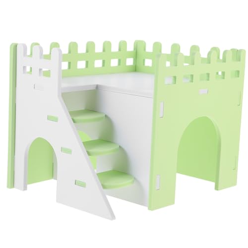 JOINPAYA 1Satz Meerschweinchenhaus mit Rampe Exquisites Versteck für Kleintiere Dekoratives Hamster Verstecken und Entspannen für Meerschweinchen und Hamster JOINPAYA 1Satz Meerschweinchenhaus mit Rampe Exquisites Versteck für Kleintiere Dekoratives Hamster Verstecken und Entspannen für Meerschweinchen und Hamster von JOINPAYA