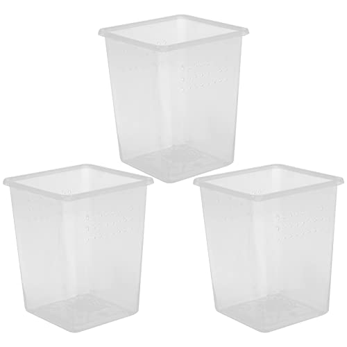 JOINPAYA 3 Stück Kreative Futterboxen für Reptilien und Schnecken Transparente Inkubatoren für Spinnen und Kleine Haustiere Langlebig und Sicher mit Optimaler Belüftung JOINPAYA 3 Stück Kreative Futterboxen für Reptilien und Schnecken Transparente Inkubatoren für Spinnen und Kleine Haustiere Langlebig und Sicher mit Optimaler Belüftung von JOINPAYA