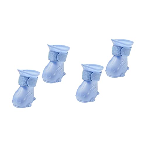 JOINPAYA Hundestiefel für Hunde 4 Stücke Wasserfeste Regenstiefel für Welpen Atmungsaktive Haustier für Outdoor Aktivitäten rutschfeste Hundeschuhe mit Befestigungsflicken JOINPAYA Hundestiefel für Hunde 4 Stücke Wasserfeste Regenstiefel für Welpen Atmungsaktive Haustier für Outdoor Aktivitäten rutschfeste Hundeschuhe mit Befestigungsflicken von JOINPAYA