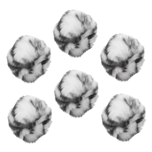 JOINPAYA 6 Stück Kätzchen Bälle Kauspielzeug für Kätzchen Katze kaubälle Pet Bälle Katzenbälle Kätzchen Übungsspielzeug Heimtierbedarf Plüsch Black JOINPAYA 6 Stück Kätzchen Bälle Kauspielzeug für Kätzchen Katze kaubälle Pet Bälle Katzenbälle Kätzchen Übungsspielzeug Heimtierbedarf Plüsch Black von JOINPAYA