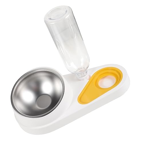 JOINPAYA Automatischer Haustier Futterspender mit Wasserschale Langlebiger Bpa Auslaufsicherer für Katzen und Hunde Praktischer Futterautomat für Zuhause Weiß JOINPAYA Automatischer Haustier Futterspender mit Wasserschale Langlebiger Bpa Auslaufsicherer für Katzen und Hunde Praktischer Futterautomat für Zuhause Weiß von JOINPAYA