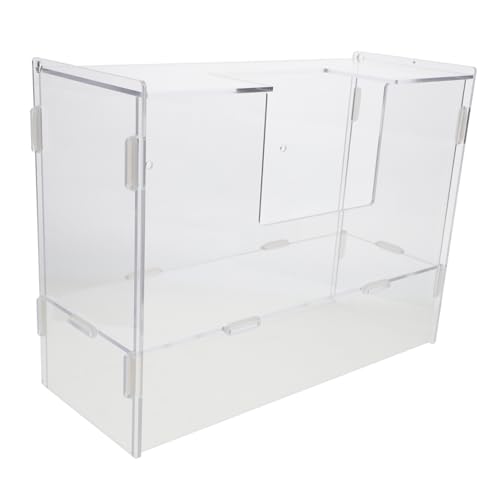 JOINPAYA Futterautomat für Haustiere Hase Heuhalter Heubeutel für Kaninchen Heuraufe für Kaninchen Häschen-Heu-Futterspender Heumatten für Kaninchen Acryl Transparent JOINPAYA Futterautomat für Haustiere Hase Heuhalter Heubeutel für Kaninchen Heuraufe für Kaninchen Häschen-Heu-Futterspender Heumatten für Kaninchen Acryl Transparent von JOINPAYA