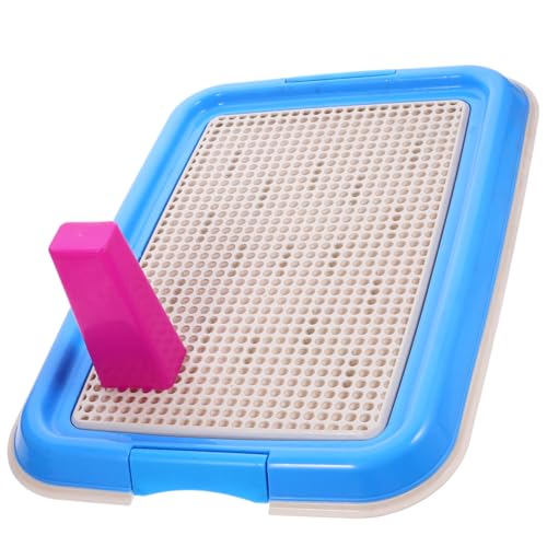 JOINPAYA Hunde Toilette Tragbares Welpen Töpfchen mit Netz für Indoor Haustiertraining und Einfach zu Reinigen für Kleine Hunde und Welpen Blau Zufällige Farbe JOINPAYA Hunde Toilette Tragbares Welpen Töpfchen mit Netz für Indoor Haustiertraining und Einfach zu Reinigen für Kleine Hunde und Welpen Blau Zufällige Farbe von JOINPAYA