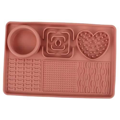 JOINPAYA Licking Mat für Hunde und Katzen rutschfeste Fressmatte mit Saugnapf Fördert Langsames Fressen Verbessert die Verdauung Wiederverwendbare Lickmatte für Haustierpflege JOINPAYA Licking Mat für Hunde und Katzen rutschfeste Fressmatte mit Saugnapf Fördert Langsames Fressen Verbessert die Verdauung Wiederverwendbare Lickmatte für Haustierpflege von JOINPAYA