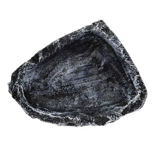 JOINPAYA Multifunktionale Reptilien Wasserschale und Futterschale Robuster Napf aus Hochwertigem Resin für Schildkröten Eidechsen Geckos und Schlangen im Terrarium Sicher und für Bequeme JOINPAYA Multifunktionale Reptilien Wasserschale und Futterschale Robuster Napf aus Hochwertigem Resin für Schildkröten Eidechsen Geckos und Schlangen im Terrarium Sicher und für Bequeme von JOINPAYA