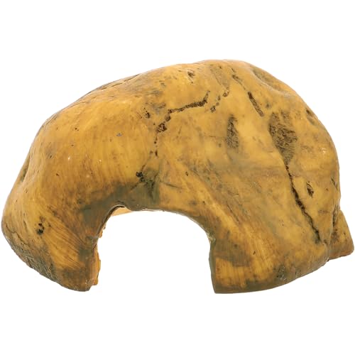 JOINPAYA Reptilien Versteck aus Resin Sicherer Rückzugsort für Bartagamen und Schildkröten Dekoratives Terrarien Zubehör für Reptilienhabitat Innen und Außen Nutzbar JOINPAYA Reptilien Versteck aus Resin Sicherer Rückzugsort für Bartagamen und Schildkröten Dekoratives Terrarien Zubehör für Reptilienhabitat Innen und Außen Nutzbar von JOINPAYA