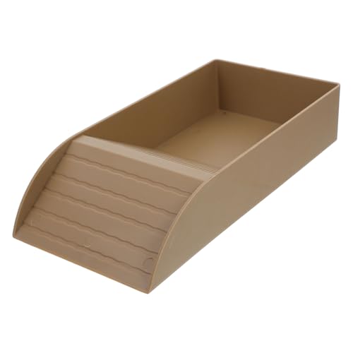 JOINPAYA Schildkrötenbadewanne Große Wasserschüssel Für Reptilien Schildkrötenzubehör Für Panzer Große Plattform Zum Sonnenbaden Für Schildkröten Abs Light Brown JOINPAYA Schildkrötenbadewanne Große Wasserschüssel Für Reptilien Schildkrötenzubehör Für Panzer Große Plattform Zum Sonnenbaden Für Schildkröten Abs Light Brown von JOINPAYA