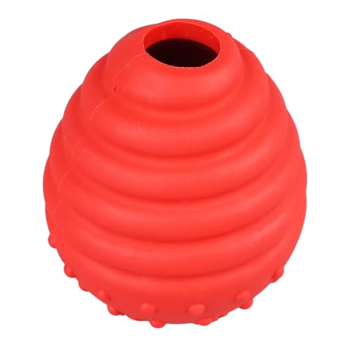 JOROBURO Haustier-Leckerli-Ball-Spielzeug, Bissfester, Interaktiver Gummi-Puzzleball Zur Futterausgabe, Welpen-Puzzle, Beißen, Futterball-Spielzeug für Kleine, Mittelgroße Hunde, Welpen, von JOROBURO