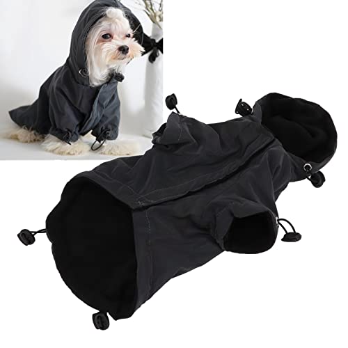 JOROBURO Hundejacke, Warmer, Reflektierender Hundemantel, Verstellbarer, Winddichter Hundemantel für Kaltes Wetter, Hunde-Wintermantel, Hunde-Schneejacken für Kleine, Mittelgroße und (M) von JOROBURO