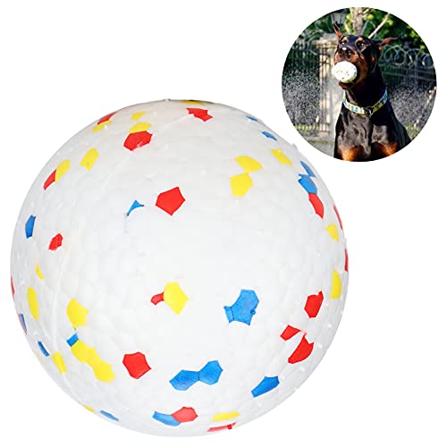 JOROBURO Hundespielzeug-Ball, Interaktives Apportier-Hundeball-Spielzeug, Outdoor-Sport, Hunde-Hüpfbälle, Quietsch-Gesangsball, Hundetraining, Zahnreinigungsspielzeug für Mittelgroße und von JOROBURO