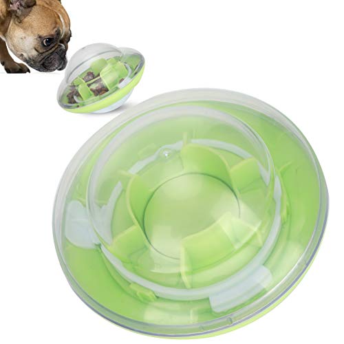 JOROBURO Leckerli-Ball für Hunde, Haustier, Katze, Hund, Slow-Food-Futterspielzeug, Ball, Interaktives Hundespielzeug, Hunde-Langsam-Futternapf, Hunde-Puzzle-Spielzeug, (Grün) von JOROBURO