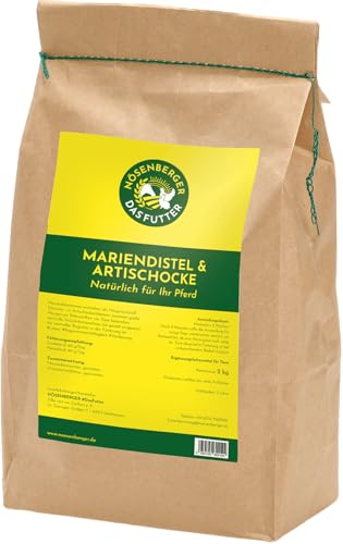 NÖSENBERGER Mariendistel und Artischocke | 2 KG | Kann dabei helfen, die Leber in ihrer Funktion und Regeneration zu unterstützen von JOSANG