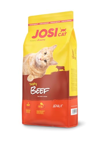 Josicat Trockenfutter für Katzen, Josera Katze, 18 kg, schmackhaft, Rindfleisch von JosiCat