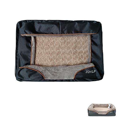 JOYELF -Bezug für Hundebett, Memory-Schaumstoff, GröÃŸe XL, 102 x 77 cm von JOYELF