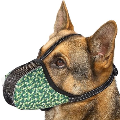 JOYPAWS Maulkorb für Hunde extra großer Rassen, um Beißen, Kauen und Bellen zu verhindern, weicher Air-Mesh-Maulkorb, reflektierend, verstellbar, vollständige Abdeckung, für Fellpflege, Schnitzen, von JOYPAWS