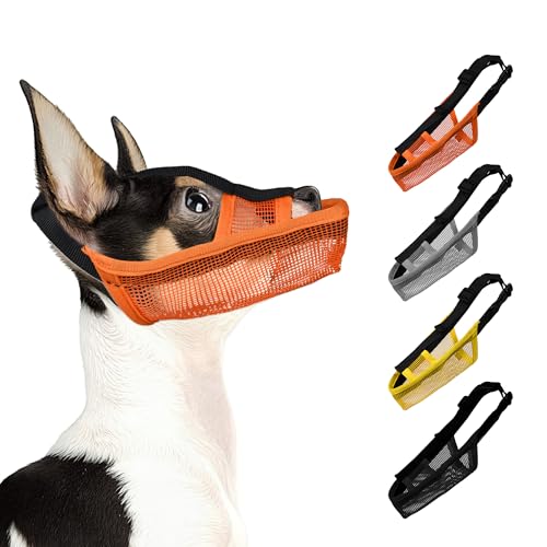 JOYPAWS Weicher Maulkorb für kleine, mittelgroße und große Hunde, lange Schnauze, atmungsaktiv, luftdurchlässig, trinkbar, Haustiermaulkorb gegen Beißen, Kauen mit verstellbaren Riemen, Anti-Bellen JOYPAWS Weicher Maulkorb für kleine, mittelgroße und große Hunde, lange Schnauze, atmungsaktiv, luftdurchlässig, trinkbar, Haustiermaulkorb gegen Beißen, Kauen mit verstellbaren Riemen, Anti-Bellen von JOYPAWS