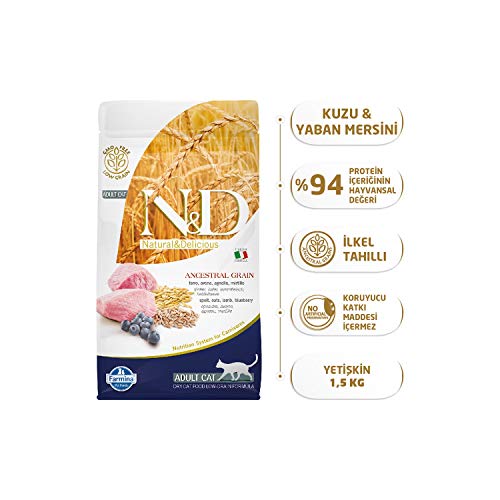 N&D Farmina Low Grain Lamb & Blueberry Adult - 1.5kg von Farmina Pet Foods