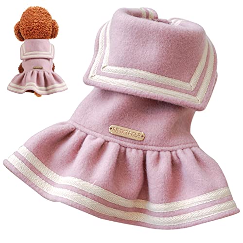 3 Pcs Haustier Prinzessin Kleid - Haustier Kleid Prinzessin Rock | Warme Kleidung Haustier Kleid für Kleine Hunde Katzen, Kleidung Outfits Katze Rock Mantel Kleidung für von JPSDOWS