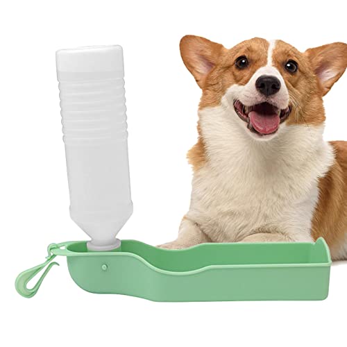 JPSDOWS Hundewasserflasche - Wasserspender für Welpen | Auslaufsicheres, tragbares Hundezubehör für den Trinknapf für Haustiere im Freien – Camping, Katze, Kaninchen, Wandern von JPSDOWS