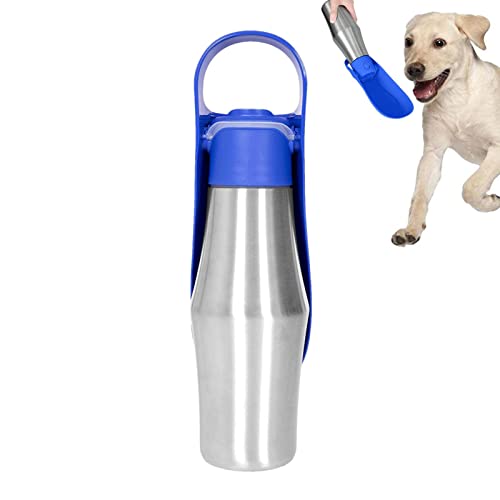 Wasserflasche für Reisehunde, Reiseflasche für Hunde mit großer Kapazität | bequeme tragbare Wasserflasche für Spaziergänge, Outdoor-Aktivitäten, Reisen, Camping von JPSDOWS