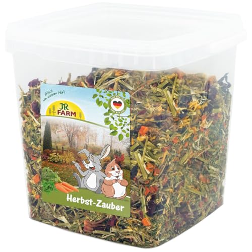 JR Farm Herbst-Zauber 650 g im Eimer (Kräuter für Zwergkaninchen und Nager, Ergänzungsfuttermittel) von JR FARM GmbH