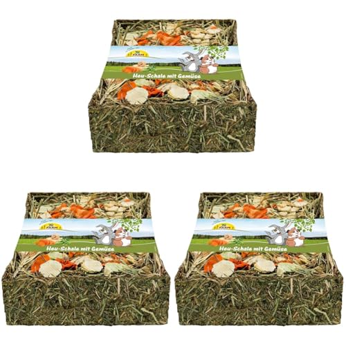 JR Farm Heu-Schale mit Gemüse 100 g (Packung mit 3) von JR FARM GmbH