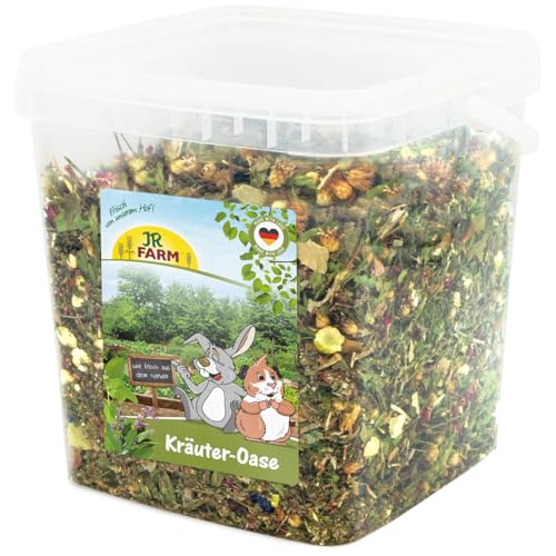 JR Farm Kräuter-Oase 470 g im Eimer (Kräuter für Zwergkaninchen und Nager, Ergänzungsfuttermittel) von JR FARM GmbH