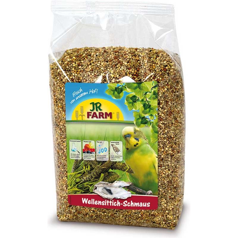 JR Birds Wellensittich-Schmaus - 1 kg (5,09 € pro 1 kg) von JR Farm