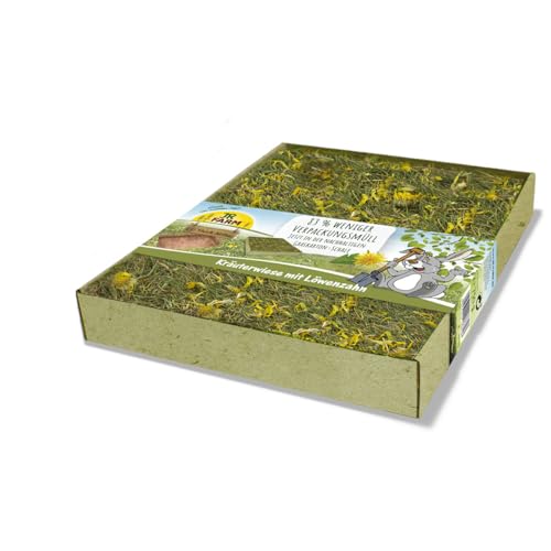 JR FARM ESN Kräuterwiese mit Löwenzahn 750g, 1 Stück (1er Pack) von JR Farm