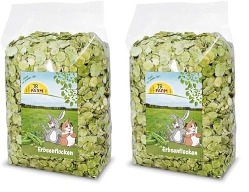 JR FARM Erbsenflocken 1 kg (Packung mit 2) von JR Farm