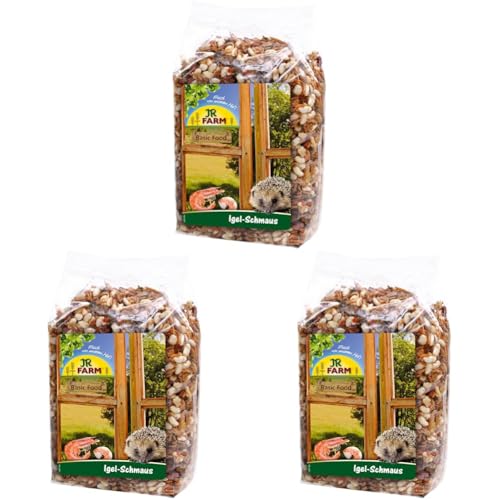 JR FARM Garden Igel-Schmaus 500 g (Packung mit 3) von JR Farm