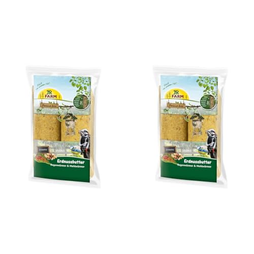 JR FARM Garden PBar 4er Pack Regen- & Mehlwürmer 700g von JR Farm