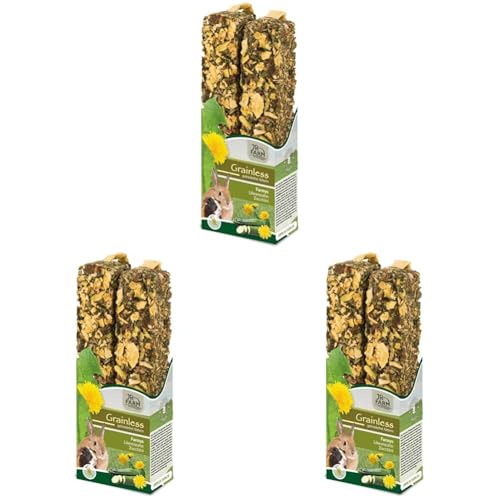 JR FARM Grainless Farmys Löwenzahn-Zucchini 140 g (Packung mit 3) von JR Farm